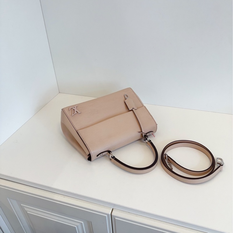 【98新🆕】LV 克魯尼 Cluny BB 水波紋手提包 經典奶茶色 斜挎包-6