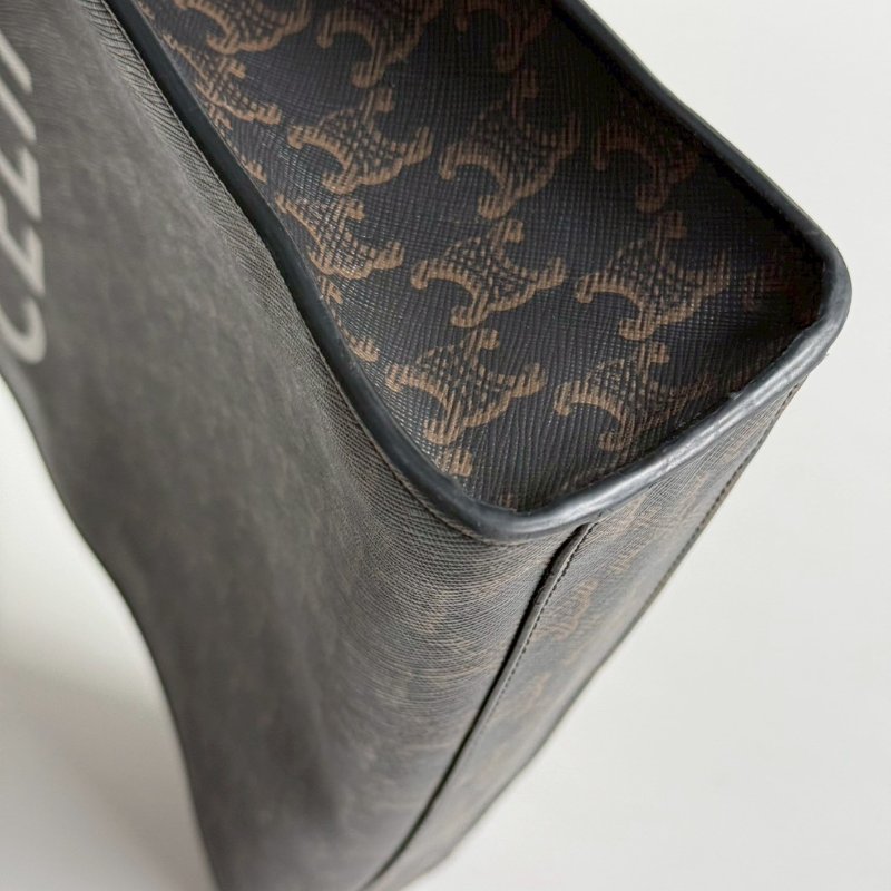 98新✨ Celine 瑟琳 Vertical Cabas 老花托特包-9