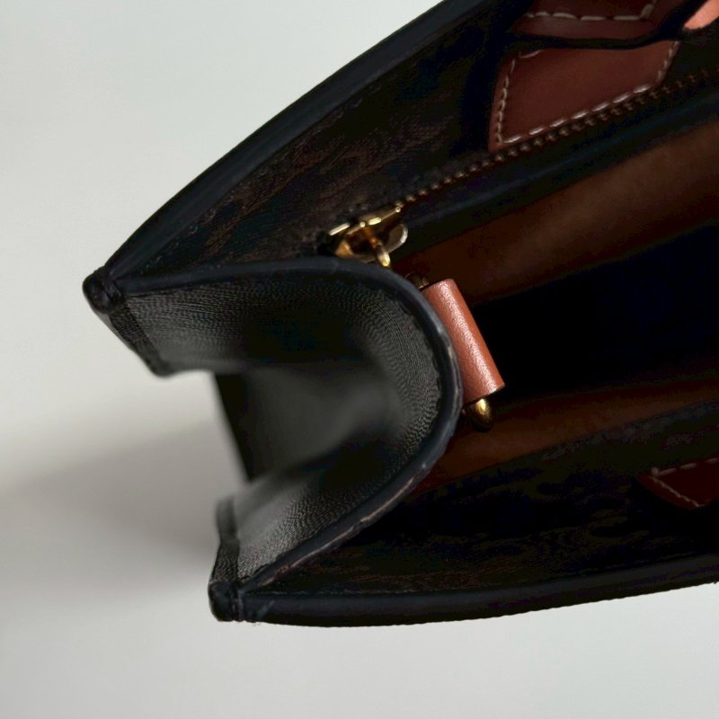 98新✨ Celine 瑟琳 Vertical Cabas 老花托特包-14