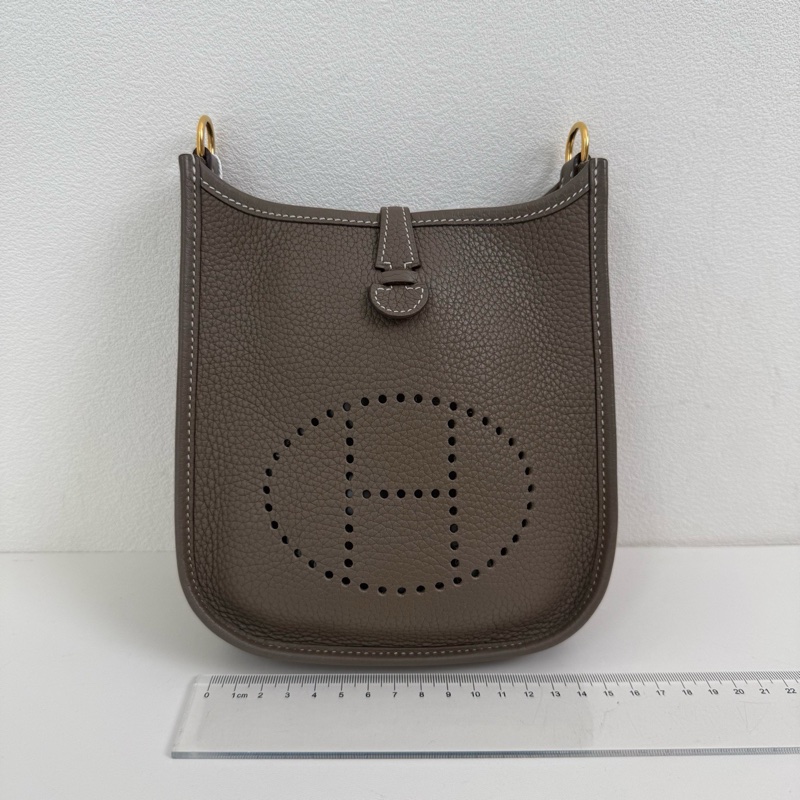 愛馬仕/Hermes 大象灰 伊芙琳mini-1