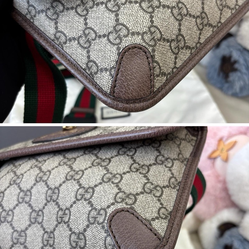 Gucci 虎頭胸包腰包-6