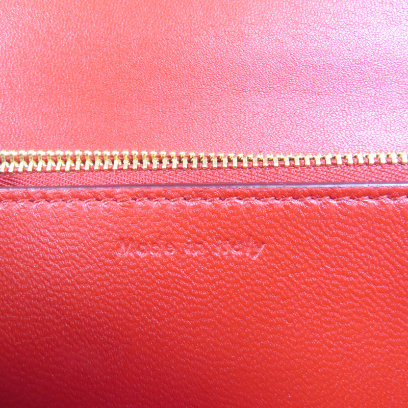 CELINE 牛皮皮革Classic Bag Medium金扣肩背袋-8