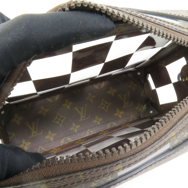 LOUIS VUITTON Monogram CHESS SOFT TRUNK肩背袋-5