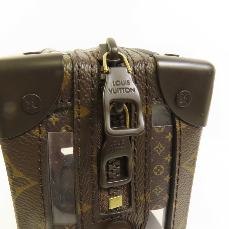 LOUIS VUITTON Monogram CHESS SOFT TRUNK肩背袋-7