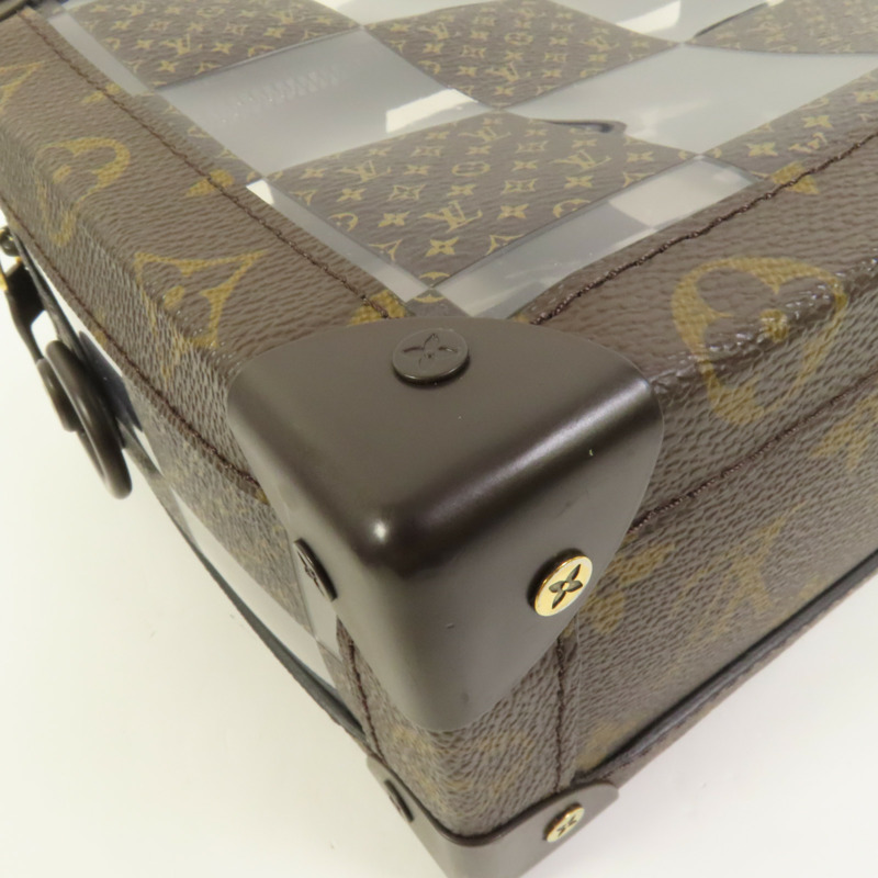 LOUIS VUITTON Monogram CHESS SOFT TRUNK肩背袋-11
