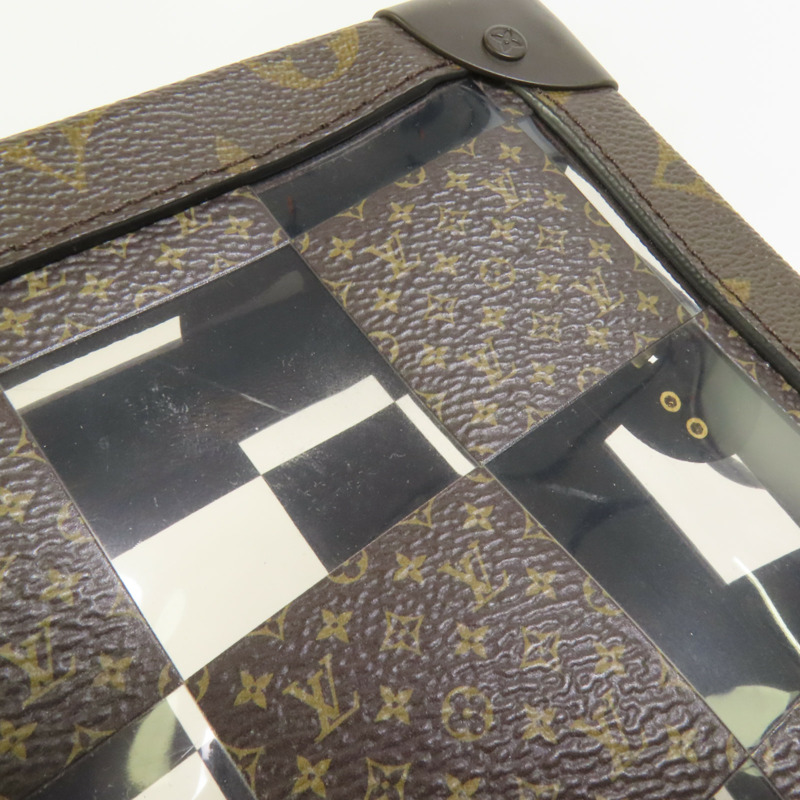 LOUIS VUITTON Monogram CHESS SOFT TRUNK肩背袋-13