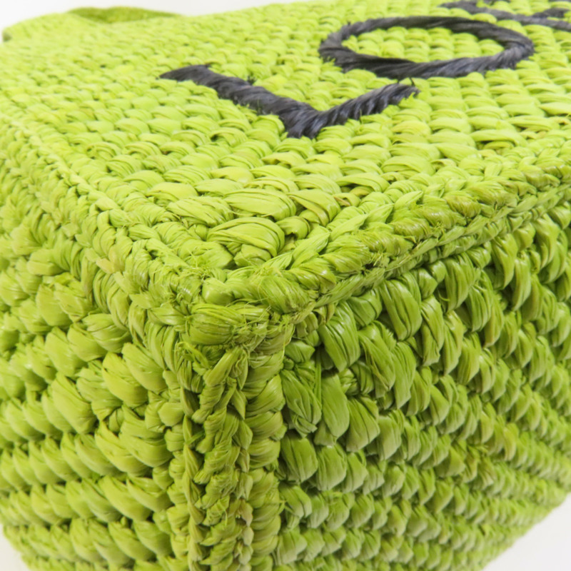 LOEWE Raffia Font Medium Tote手挽肩背兩用袋-10