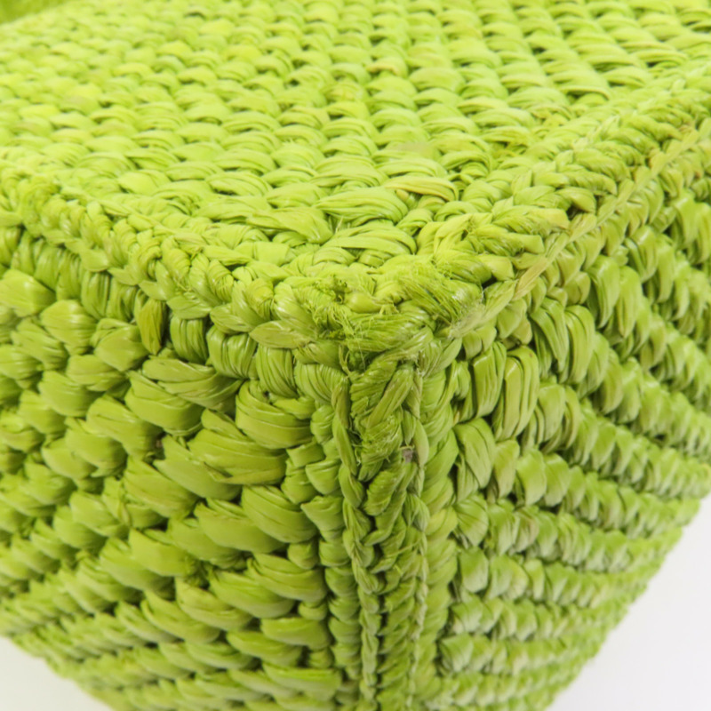 LOEWE Raffia Font Medium Tote手挽肩背兩用袋-12