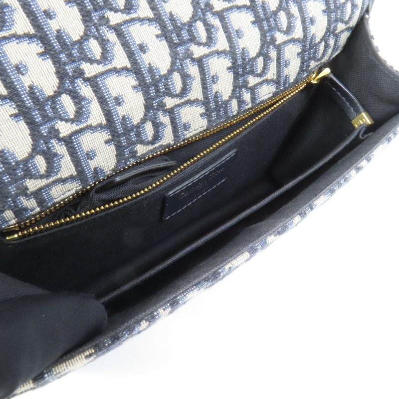 Dior 帆布Montaigne 30金扣肩背袋-4