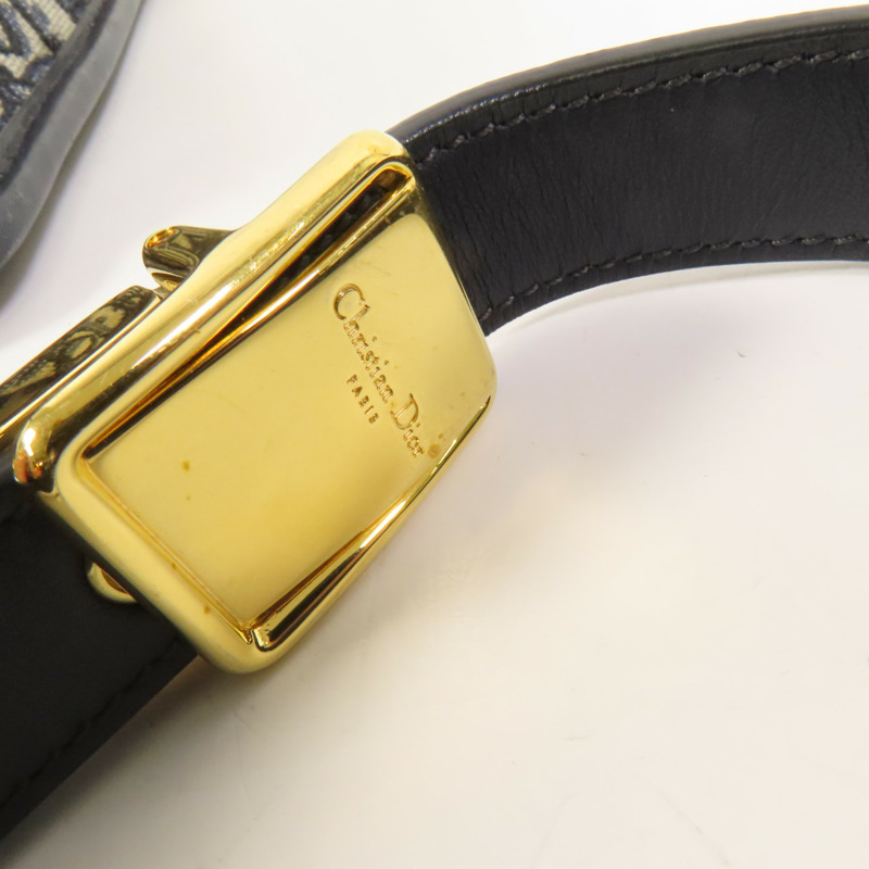Dior 帆布Montaigne 30金扣肩背袋-6