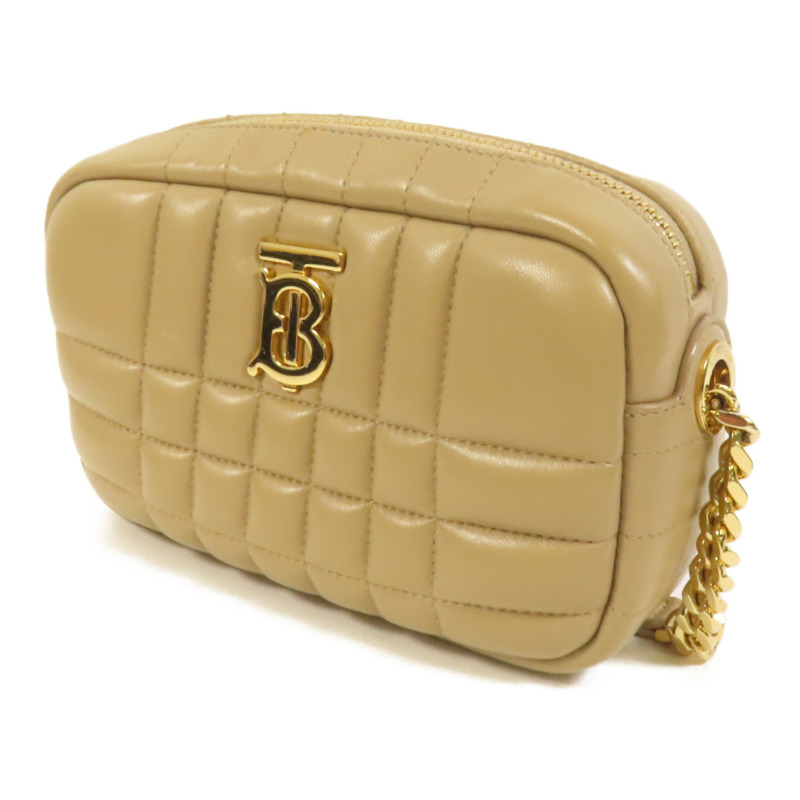 BURBERRY 羊皮皮革Mini Lola Camera Bag金扣肩背袋-2