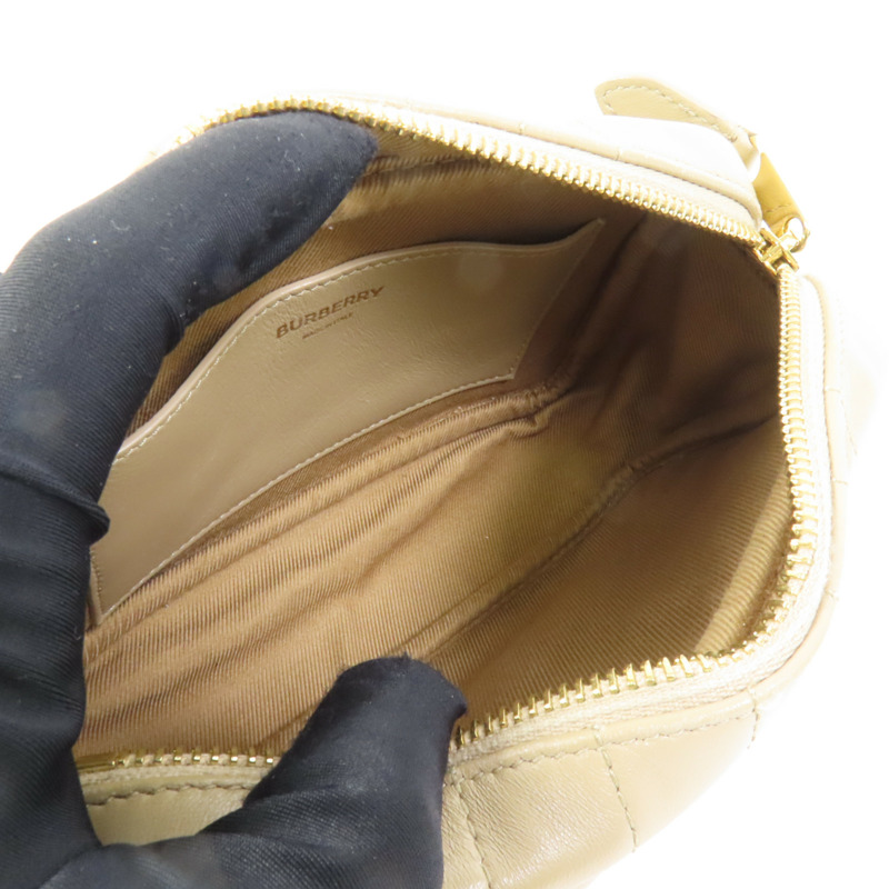 BURBERRY 羊皮皮革Mini Lola Camera Bag金扣肩背袋-4