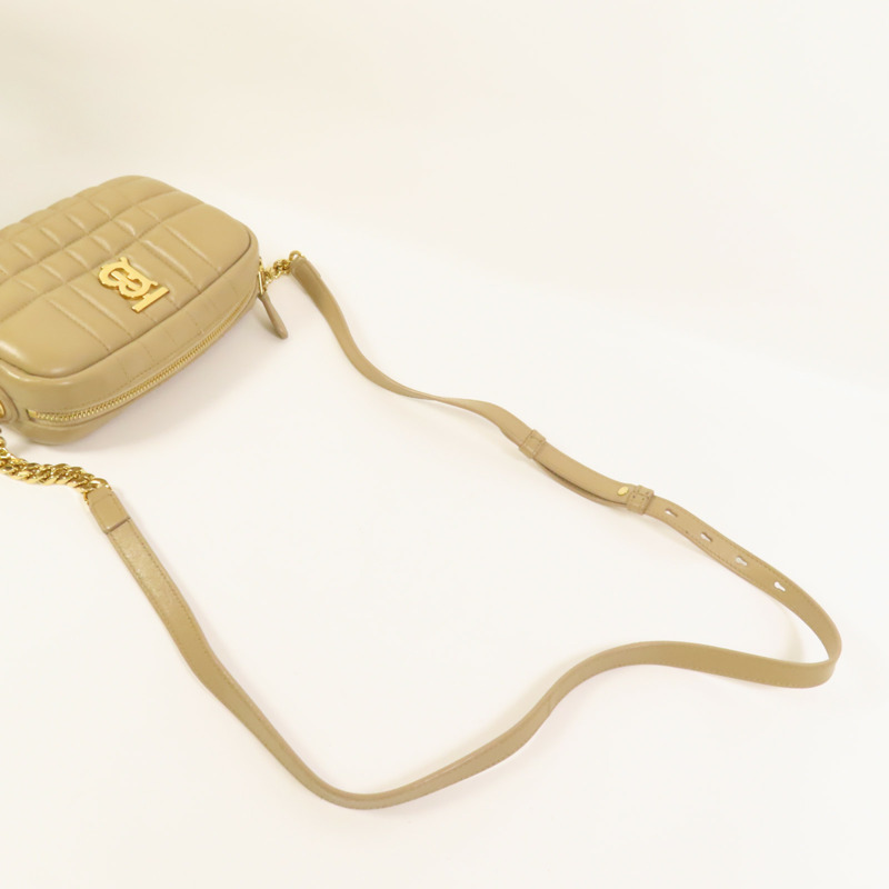 BURBERRY 羊皮皮革Mini Lola Camera Bag金扣肩背袋-5