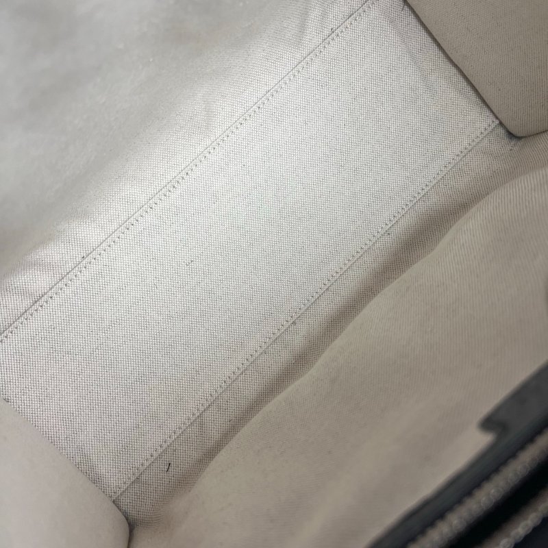 GUCCI 659983藍老花帆布手提托特包-5