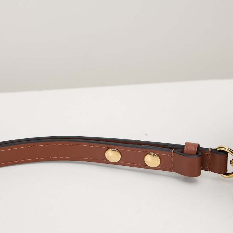 二手Lv Neonoe MM水桶包棕老花/晶片款-17