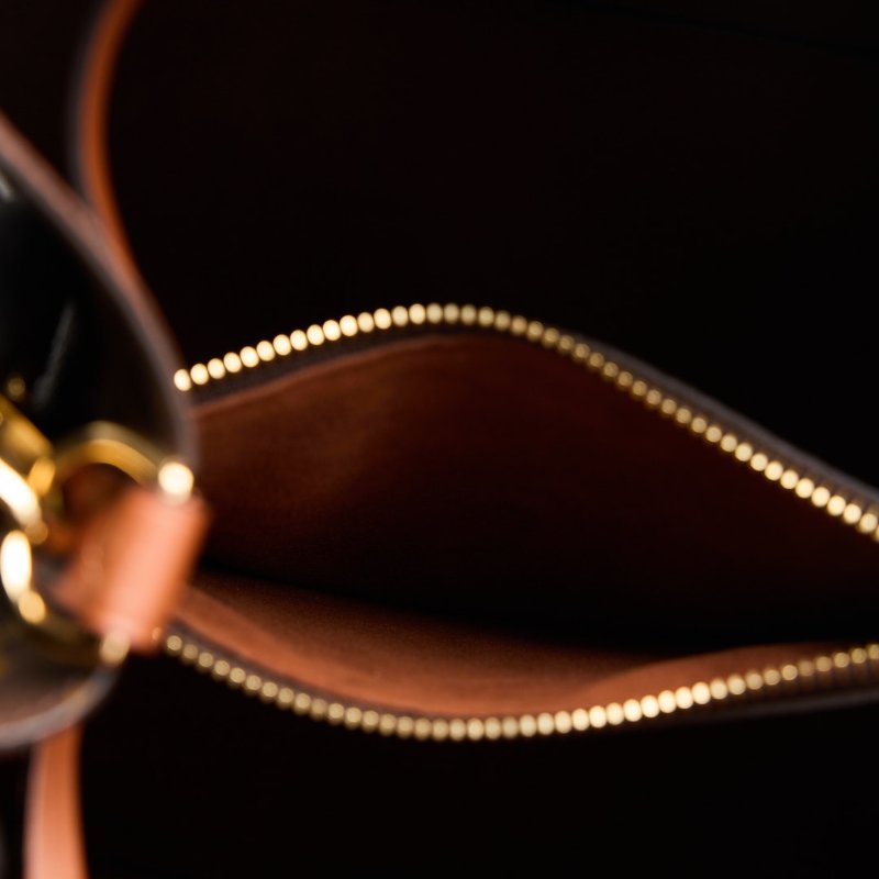 二手Lv Neonoe MM水桶包棕老花/晶片款-20