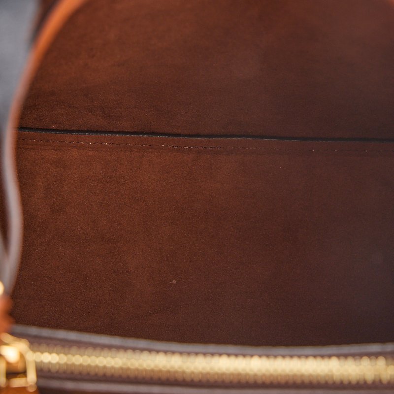 二手Lv Neonoe MM水桶包棕老花/晶片款-22