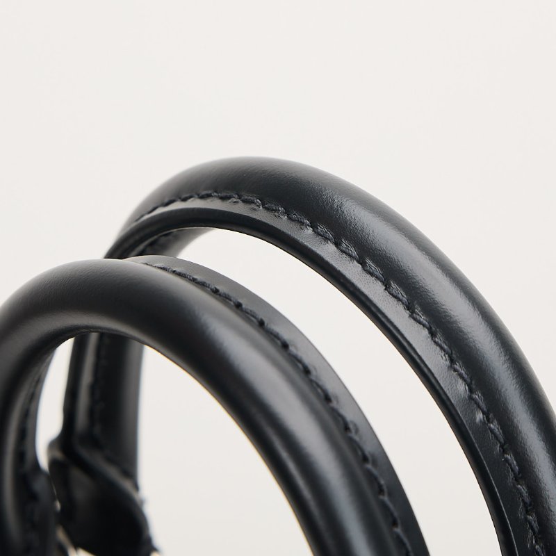 二手Lv Alma bb水波紋貝殼包/黑色-17