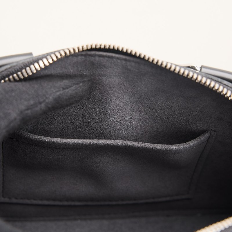 二手Lv Alma bb水波紋貝殼包/黑色-20