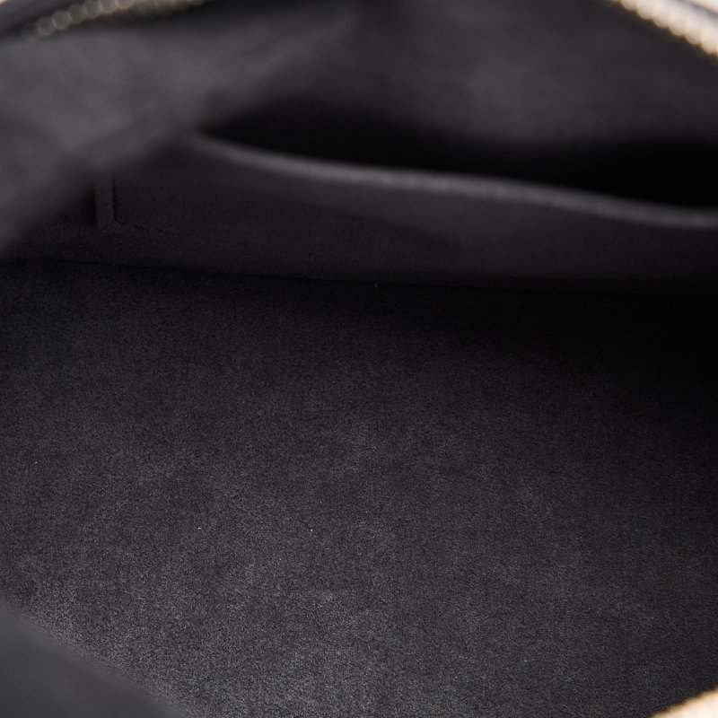 二手Lv Alma bb水波紋貝殼包/黑色-21