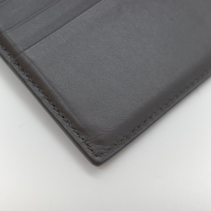 Celine 思琳 Strap Wallet 拼色 卡其灰 粉色灰色 粉色 對開 中短夾 (多卡位+鈔票位+零錢位)絕版品-14