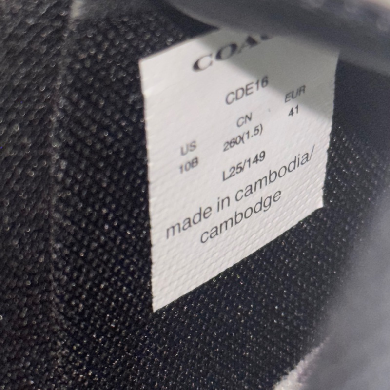 COACH SOHO 混合經典 SIGNATURE 休閒鞋-10