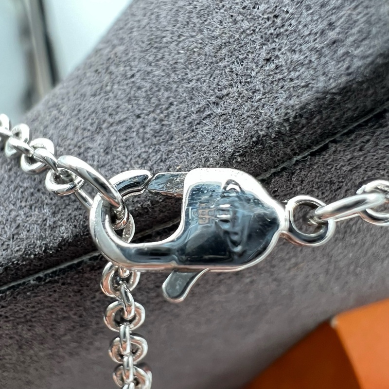 【購證全套97新✨全網最低價】Vivienne Westwood/西太後 Mayfair bas relief SS24 新品 土星浮雕鉚釘 黃銅項鏈-3