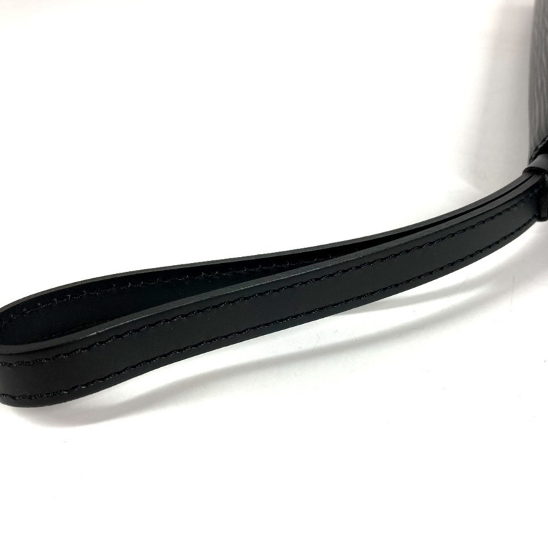 路易威登 M52612 Epi Pochette Sellier Dragonne 手拿包帶肩帶,第二包,皮革,男士,黑色-8