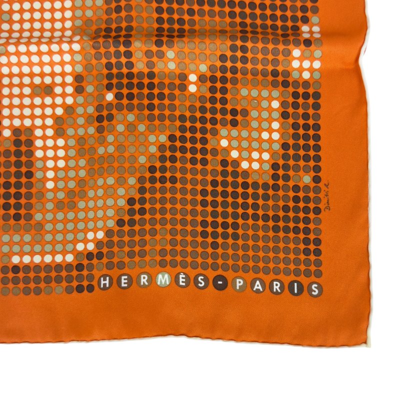 HERMES Rendez-Vous au 24 絲巾-2