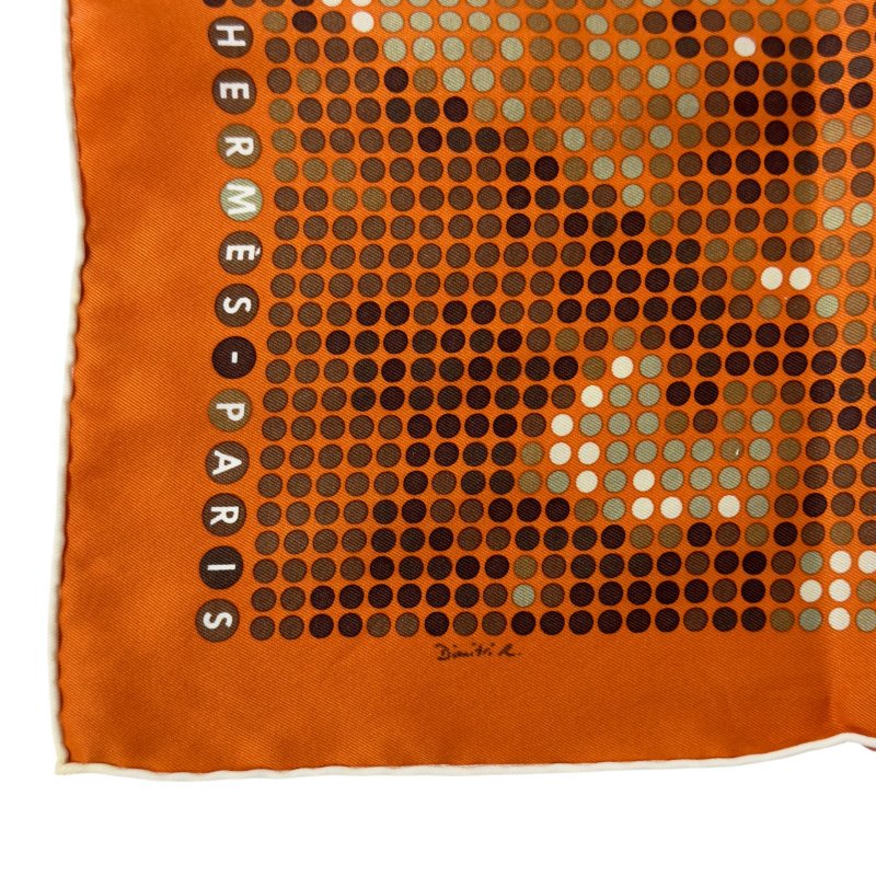 HERMES Rendez-Vous au 24 絲巾-3