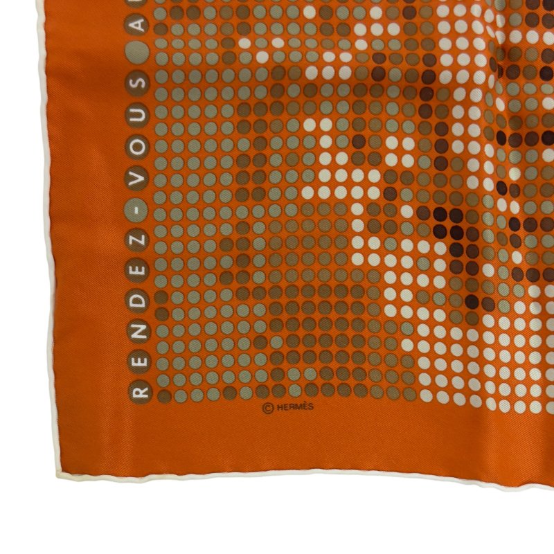 HERMES Rendez-Vous au 24 絲巾-5