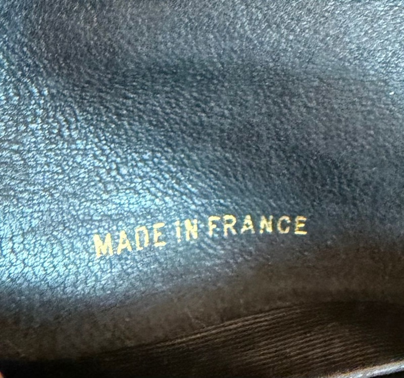 香奈兒 黑色 皮革包 銀包 /中古 vintage Chanel黑色 皮革中夾 皮夾 錢包 短夾二手包 小包 古董-17