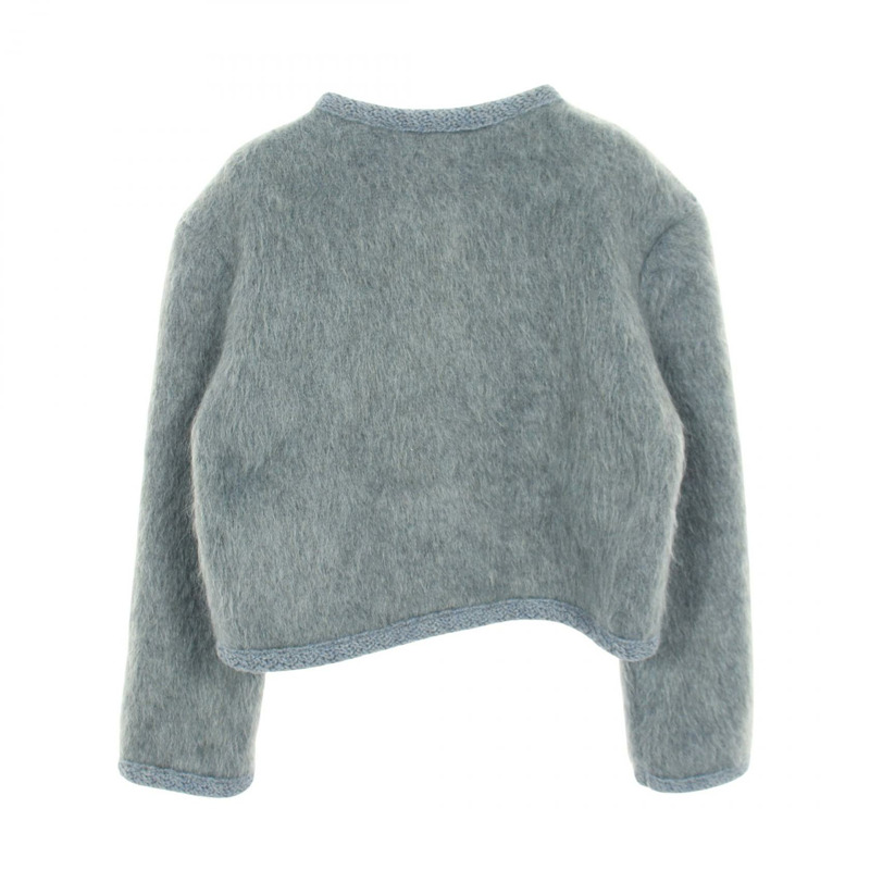 CELINE 磨毛其他夾克 馬海毛 藍色 二手 女款-1