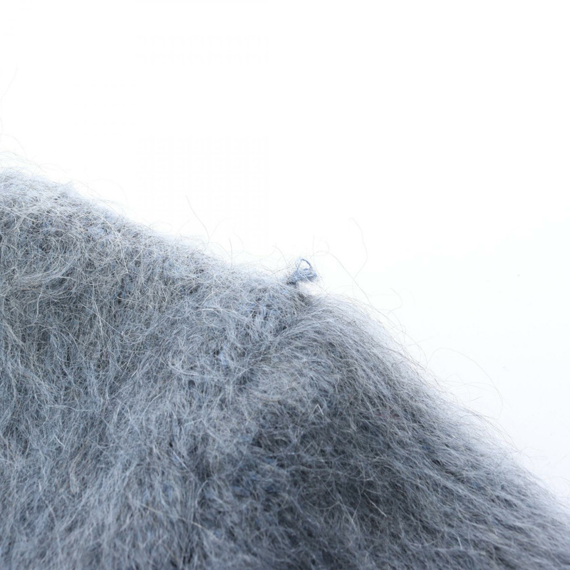 CELINE 磨毛其他夾克 馬海毛 藍色 二手 女款-4