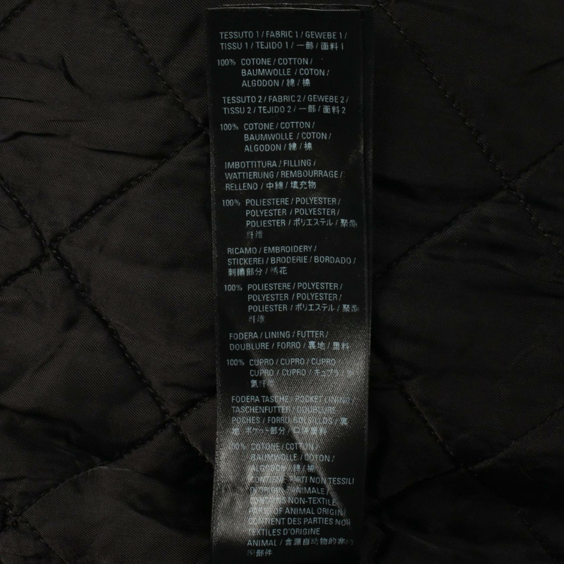 BALENCIAGA 男士層疊棉質外套,紅色、海軍藍、黑色,二手。-4