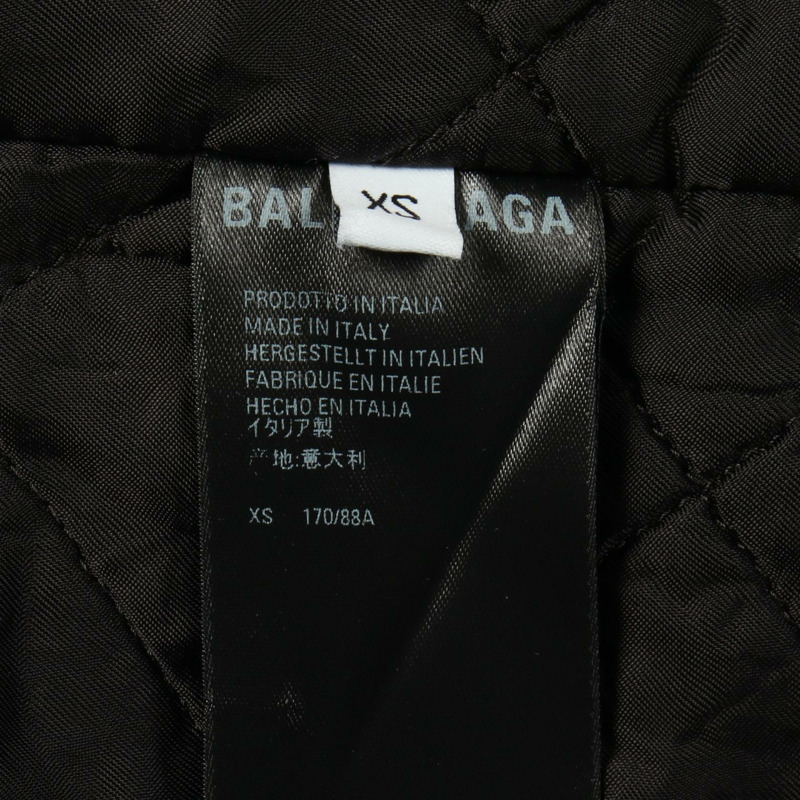 BALENCIAGA 男士層疊棉質外套,紅色、海軍藍、黑色,二手。-5