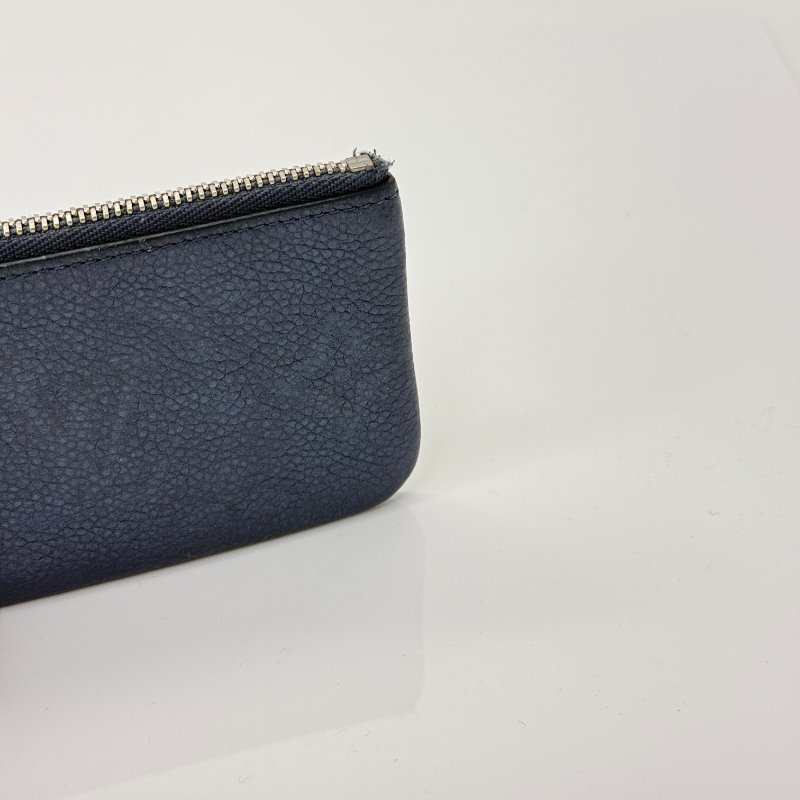 Louis Vuitton 路易威登 藍色 牛皮 零錢包-2