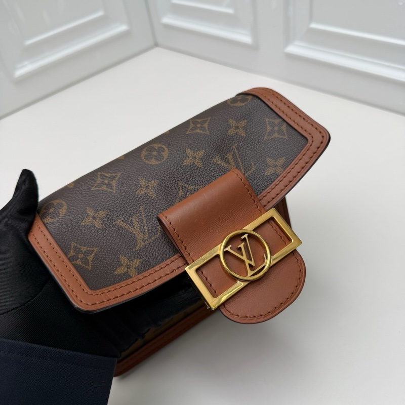 LV路易威登,小號達芙妮mini經典老花拼色設計-4