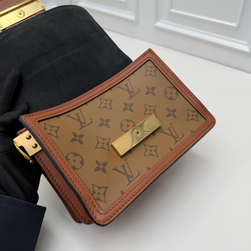 LV路易威登,小號達芙妮mini經典老花拼色設計-5