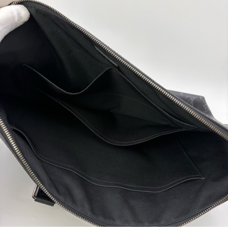 【95新✨超低價優惠✨經典款式】Louis Vuitton 黑色老花公文包-7