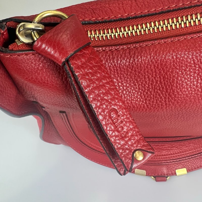 CHLOE 紅MARCIE 中號-10