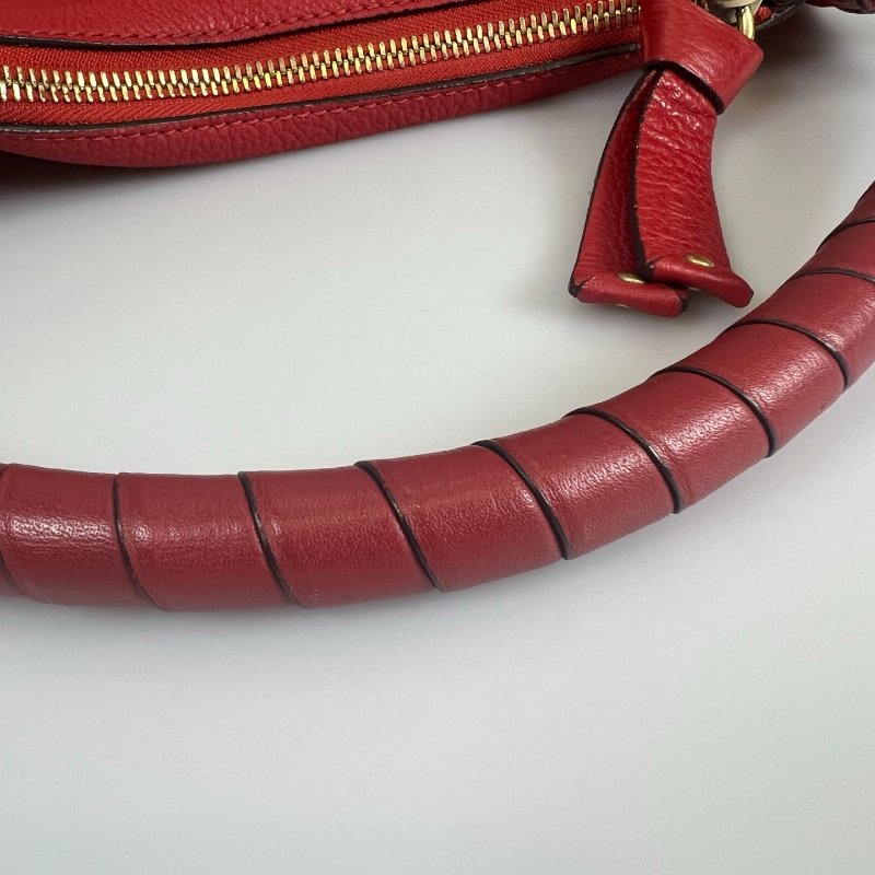 CHLOE 紅MARCIE 中號-11