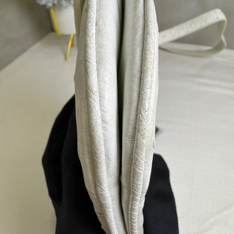 celine 鴕鳥皮古董單肩包-20