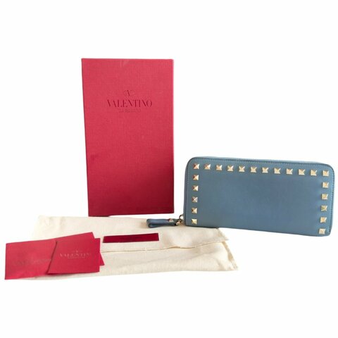 VALENTINO Rockstud 鍋釘 長銀包