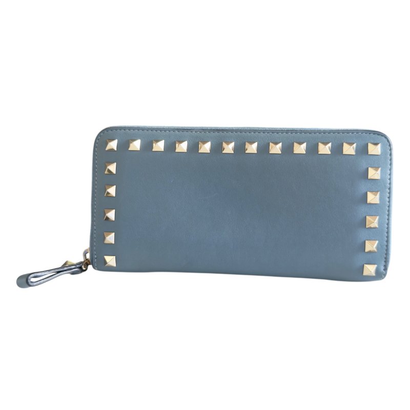 VALENTINO Rockstud 鍋釘 長銀包-1