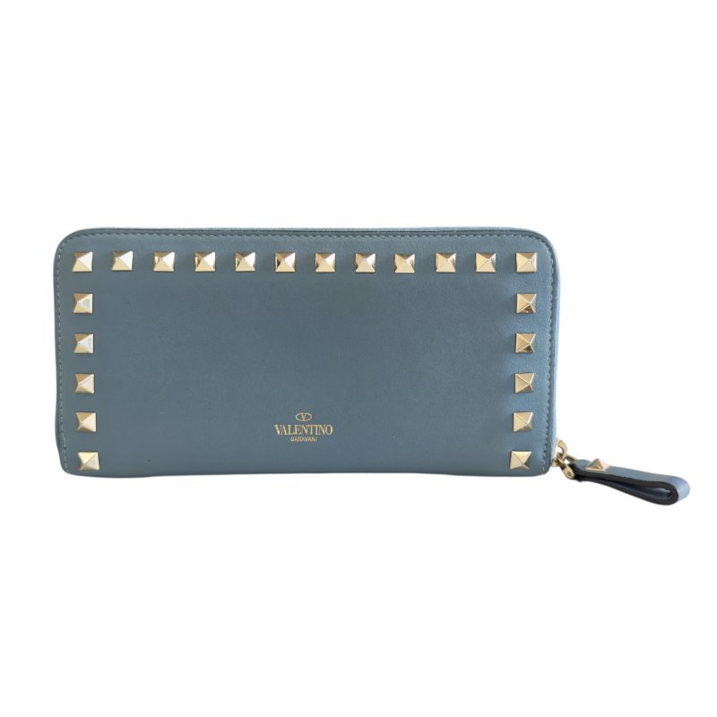 VALENTINO Rockstud 鍋釘 長銀包-2