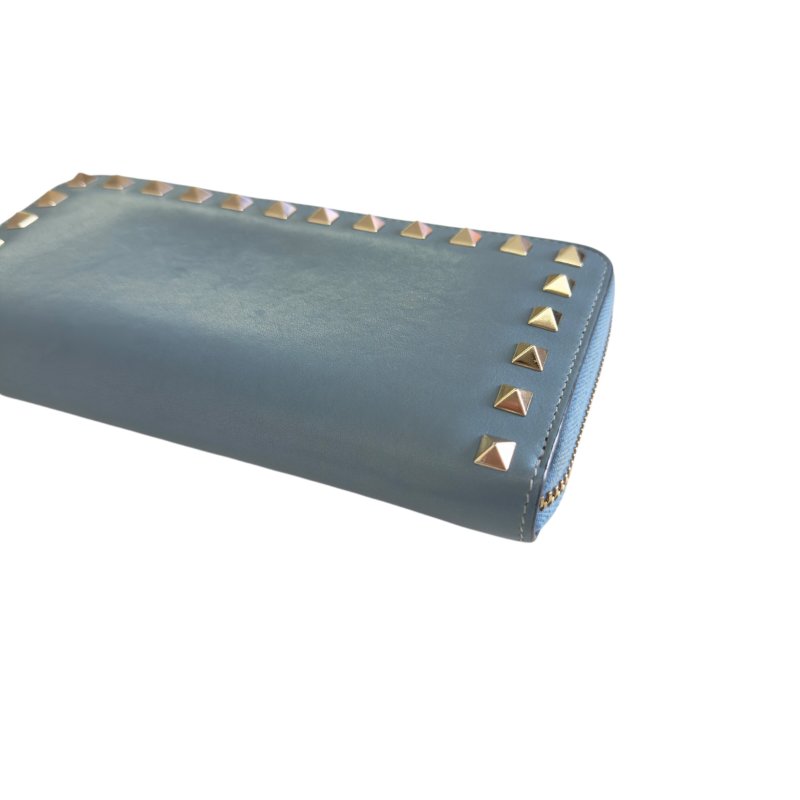 VALENTINO Rockstud 鍋釘 長銀包-5