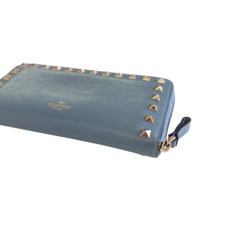 VALENTINO Rockstud 鍋釘 長銀包-7