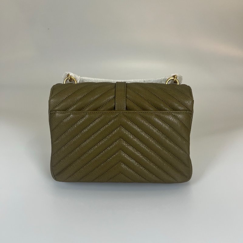 YSL 綠PARIS Collage學院包-1