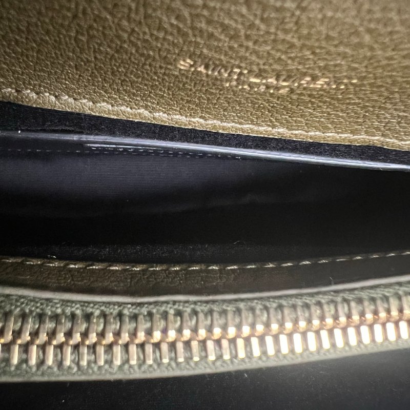 YSL 綠PARIS Collage學院包-6